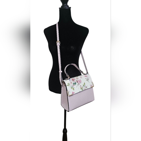 DUNE LONDON Floral Lavendar Handbag/Satchel/Crossbody - Picture 4 of 9